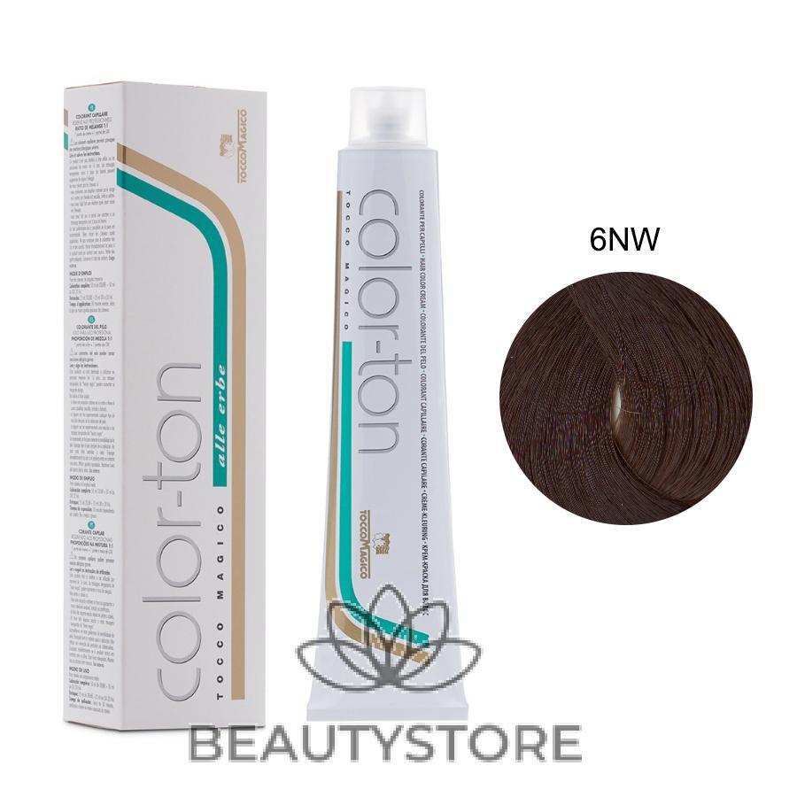 TOCCO MAGICO COLOR-TON TINTA CAPELLI BIONDO SCURO CALDO 6NW