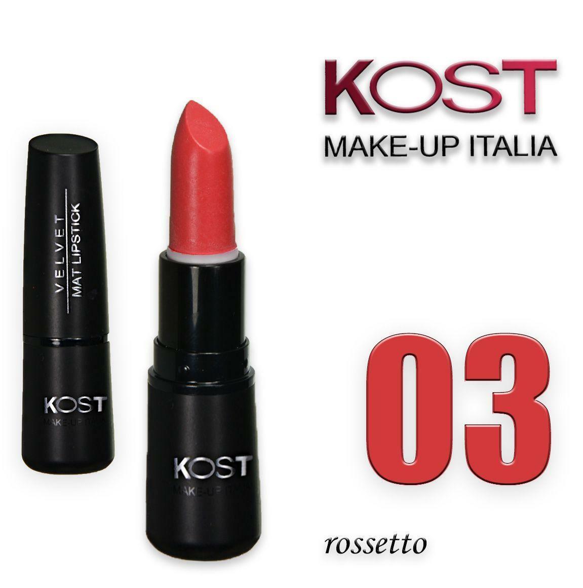 Rossetto Velvet Kost Made in Italy 03K .RV03