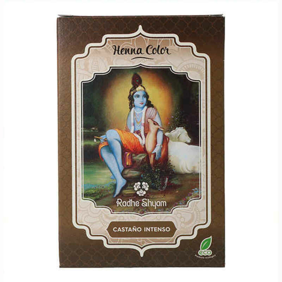Colorazione Semipermanente Henna Radhe Shyam 001320018 Castano [100 g]