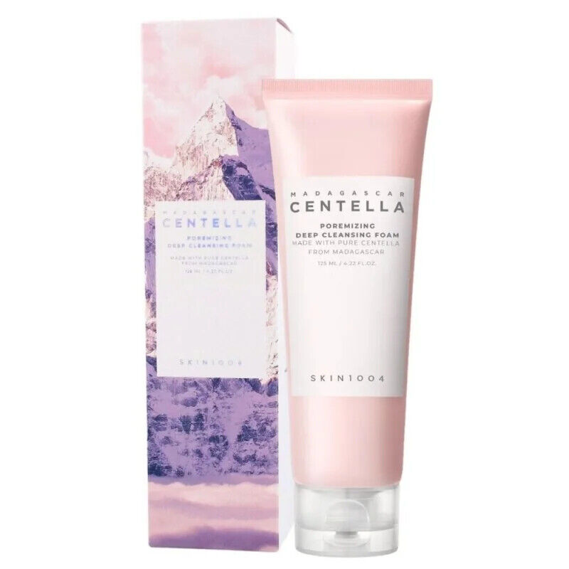 SKIN1004 Madagascar Centella Poremizing Schiuma detergente profonda, 125ml