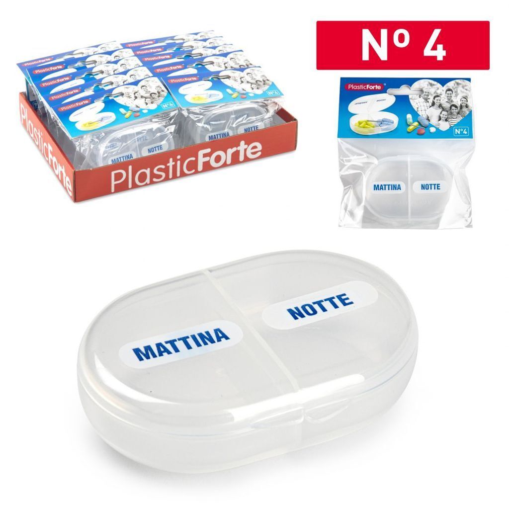 Set 12 Pezzi Porta Pillole Portapillole 2 Scomparti Giornalieri dfh