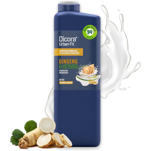 Dicora Urban Fit Doccia Gel Ginseng E Vetiver 750ml