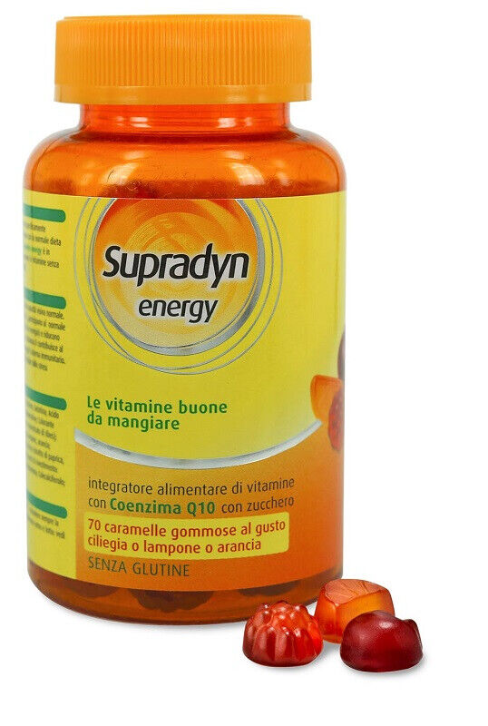 SUPRADYN ENERGY INTEGRATORE MULTIVITAMINICO 70 CARAMELLE GOMMOSE