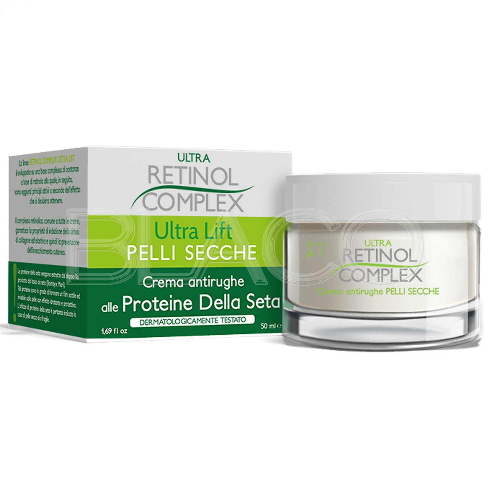 Ultra Retinol Complex Crema Viso Proteine della Seta - 50ml