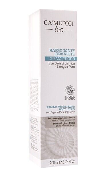 Ca'medici Biologica Bava di Lumaca Crema Idratante Corpo 200 ml - Biologica Pura