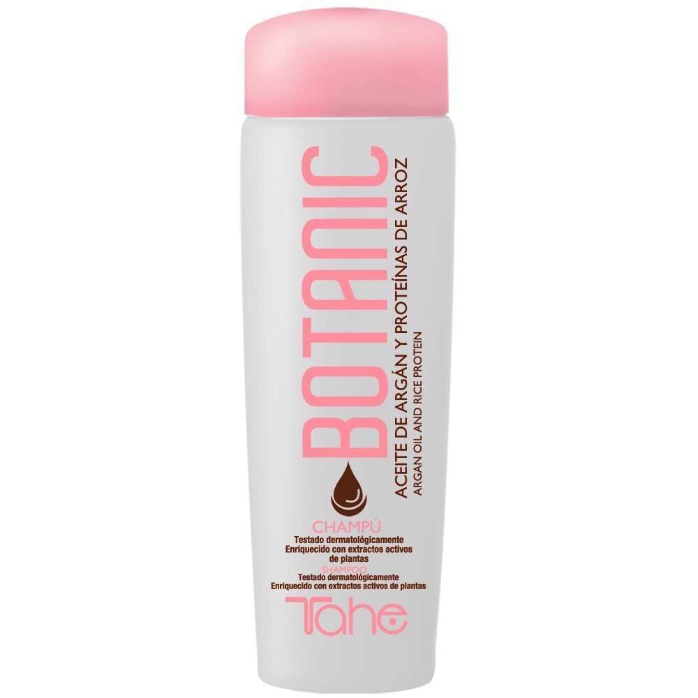 Tahe Botanic - Shampoo per capelli colorati e secchi, con olio di argan PEZZI 2
