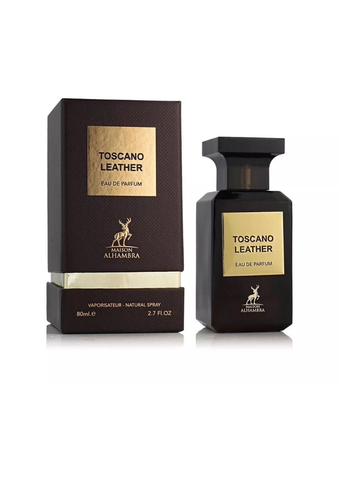 Profumo Uomo Maison Alhambra Toscano Leather EDP 80 ml