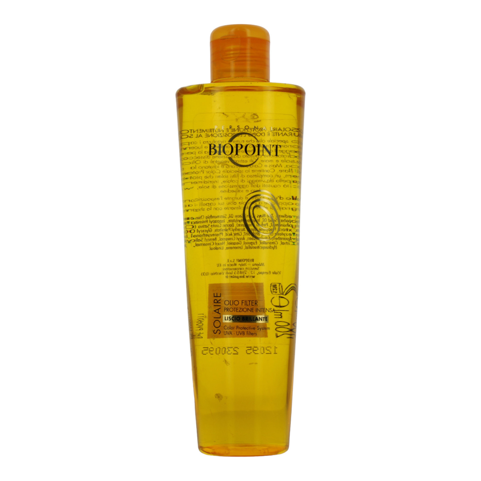 BIOPOINT SOLARE OLIO SOLARE FILTER 200ML