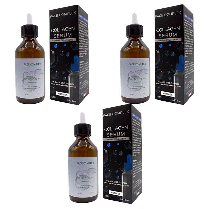 3pz FACE COMPLEX COLLAGEN SERUM Siero al Collagene ipoallergenico anti ag 100ml