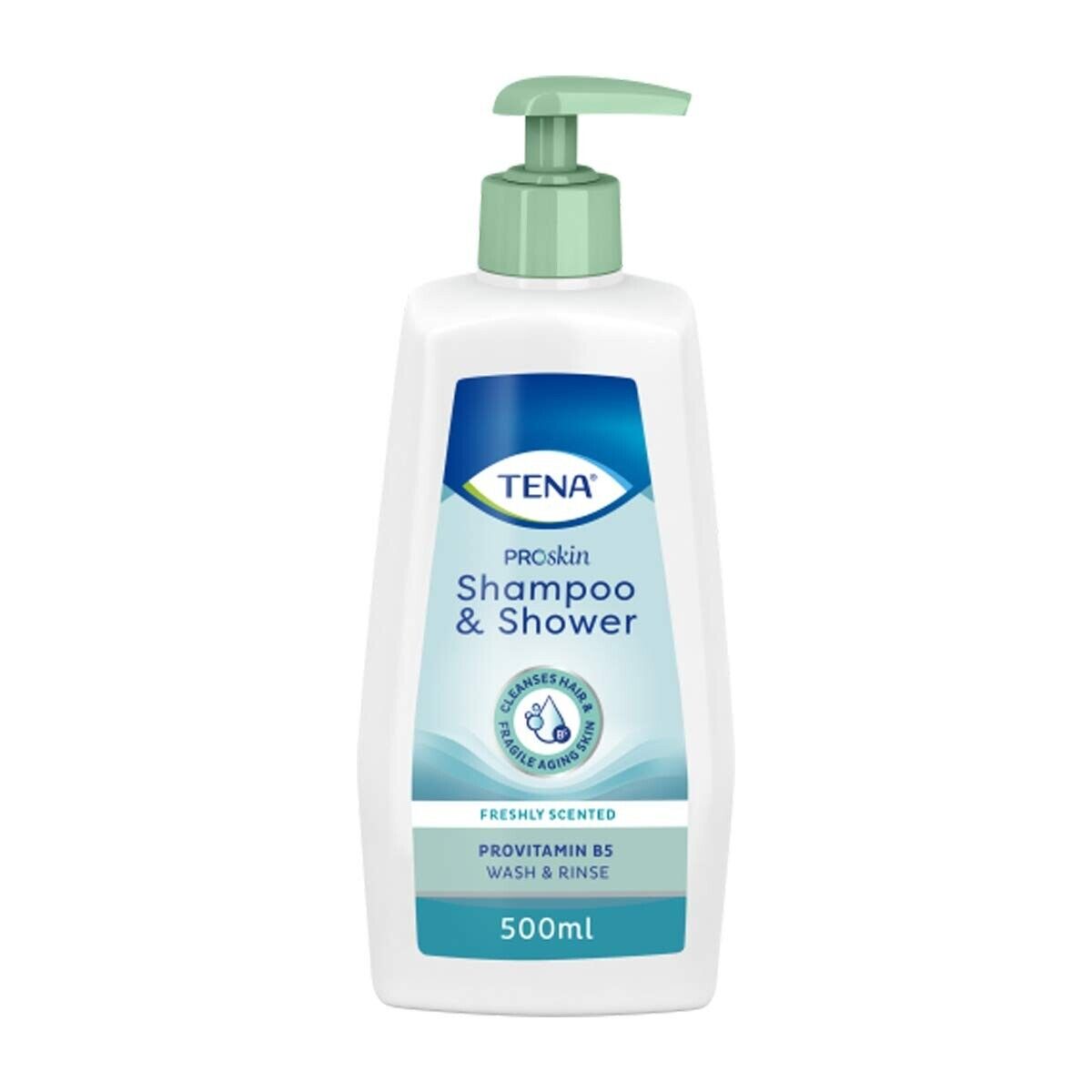 Tena shampoo & shower 500ml