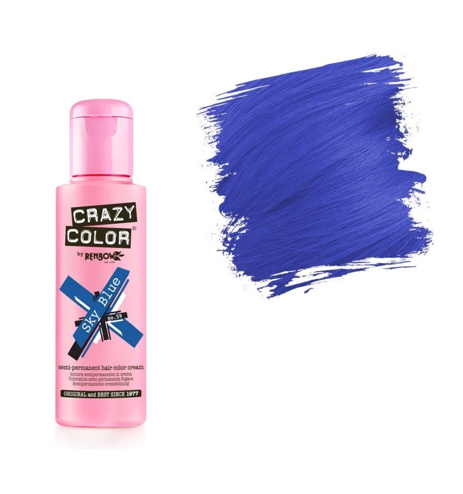 Crazy Color Crema N°59 Sky Blue 100ml