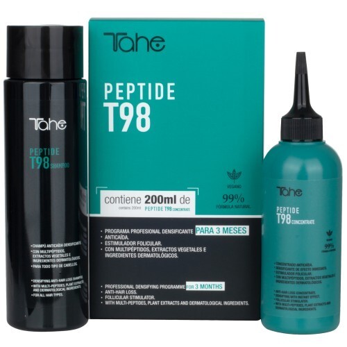 Tahe Peptide T98 programma anticaduta: concentrato 200 ml + shampoo 300 ml