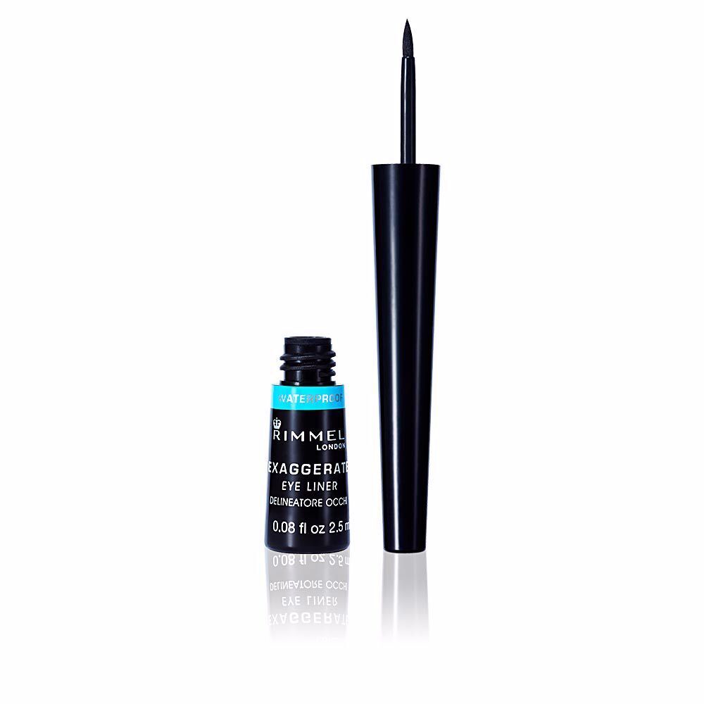 Rimmel Exaggerate Waterproof eyeliner colore 003 Glossy Black  2,5 ml