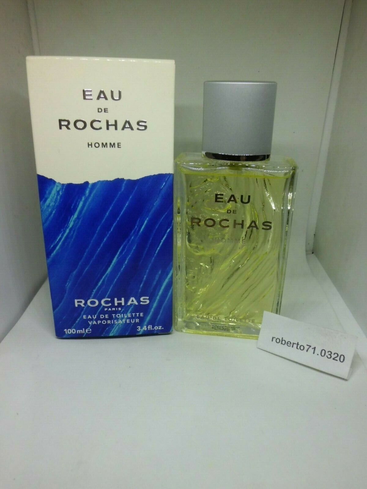 Rochas eau de Rochas Eau de Toilette ml 100 spray Vintage Nuovo