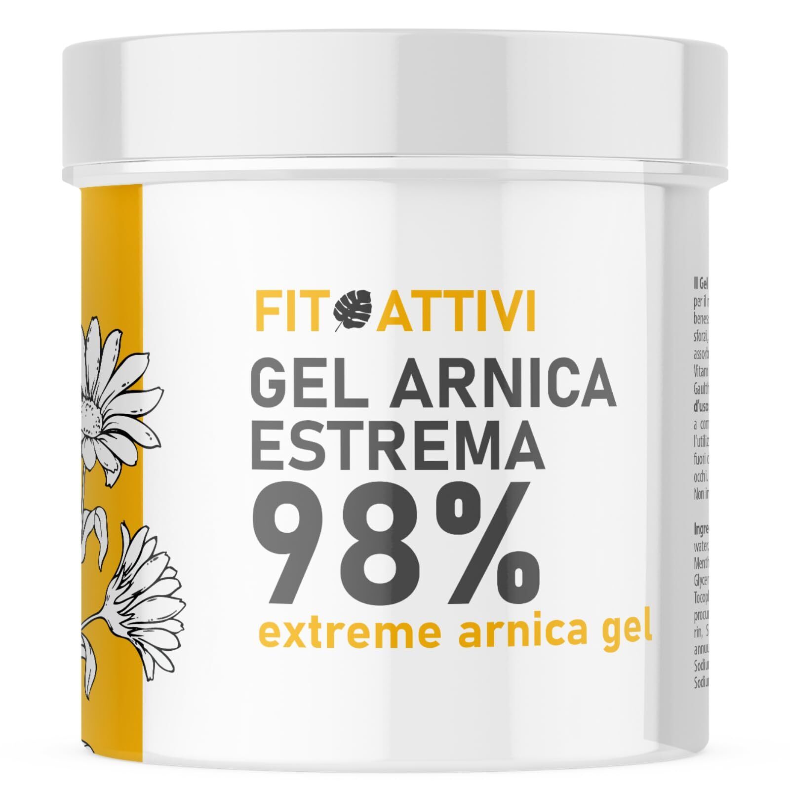 Gel Arnica 550 ml, Arnica per Cavalli Uso Umano 98%, Pomata Arnica (Y6Y)