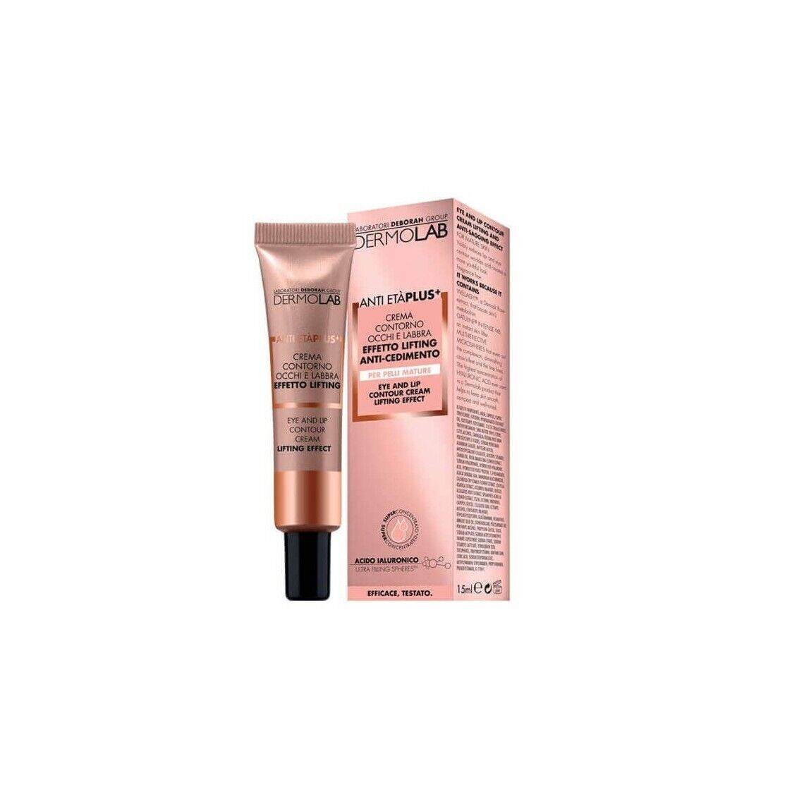 Dermolab Anti Età Plus Crema Contorno Occhi e Labbra 15ml