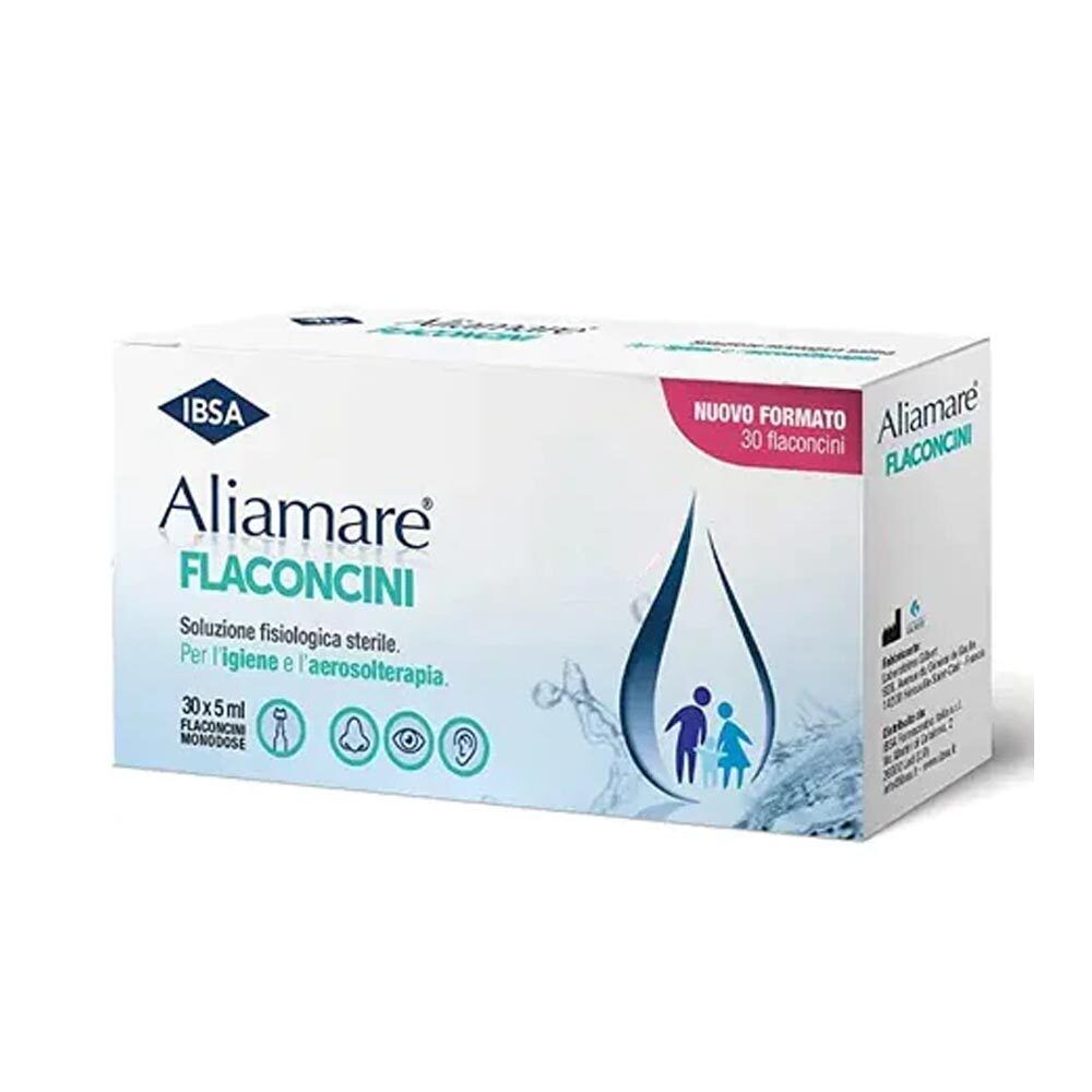 IBSA Aliamare - Aerosol Soluzione Fisiologica, 30 Flaconcini