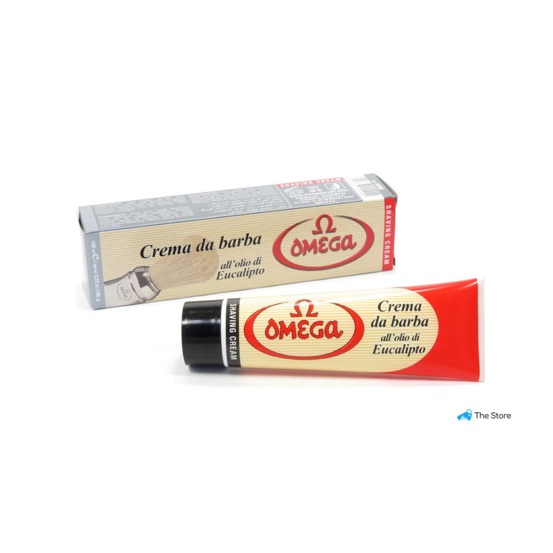 OMEGA CREMA DA BARBA ALL'OLIO DI EUCALIPTO TUBO 100 ML