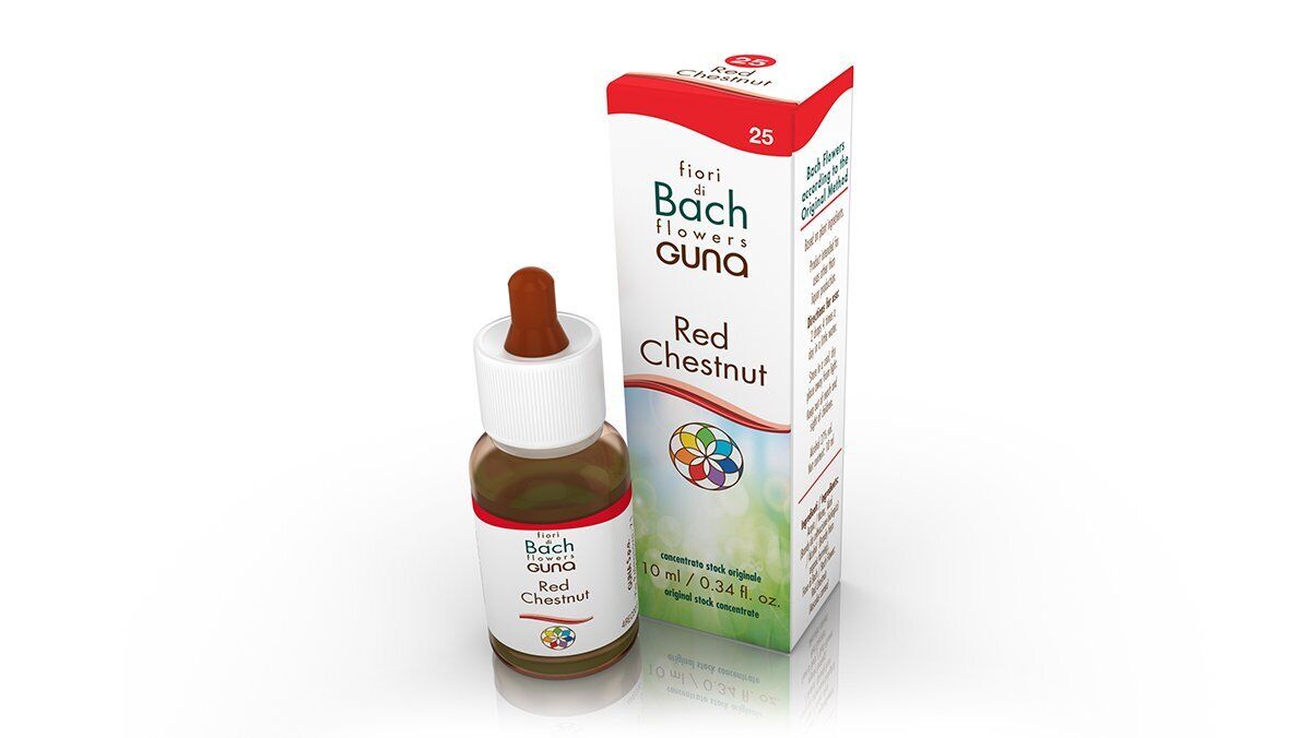 Fiori Di Bach Red Chestnut Guna Flowers 10ml