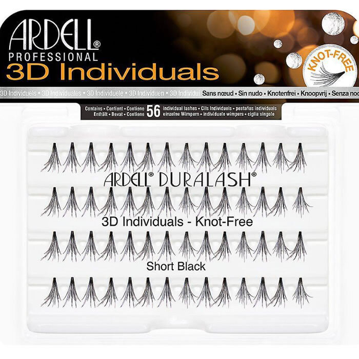 Ardell Individual 3d Position False Eyelashes Short Black