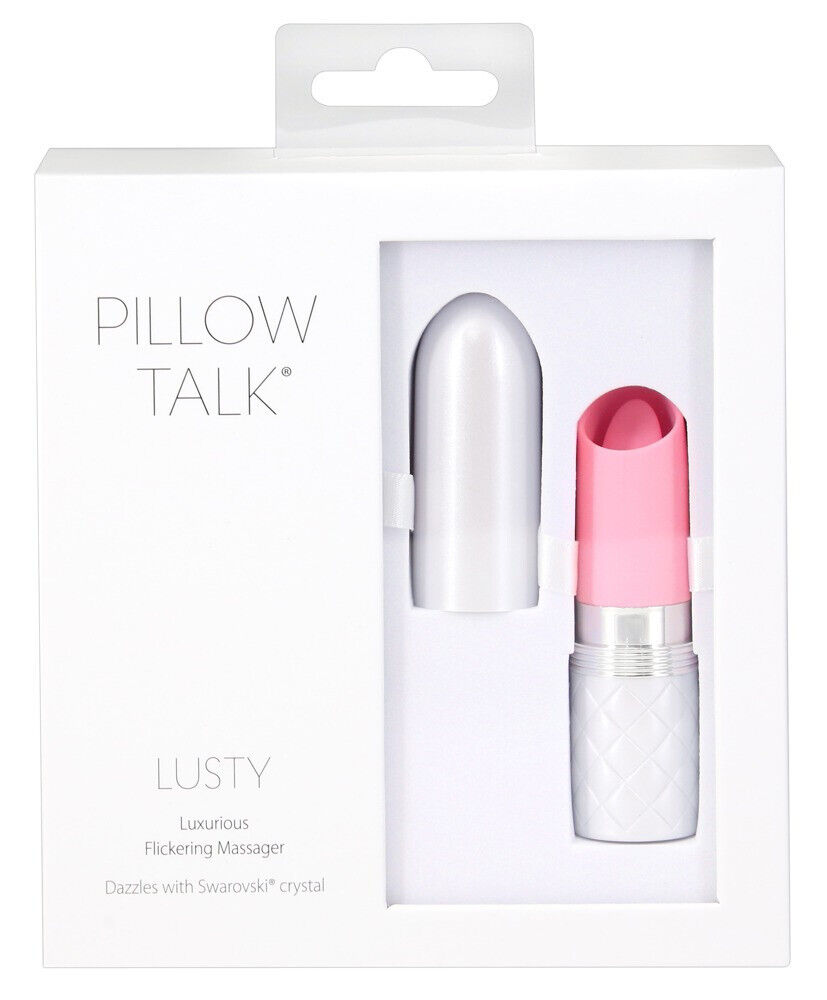 Vibratore a rossetto Lusty rosa