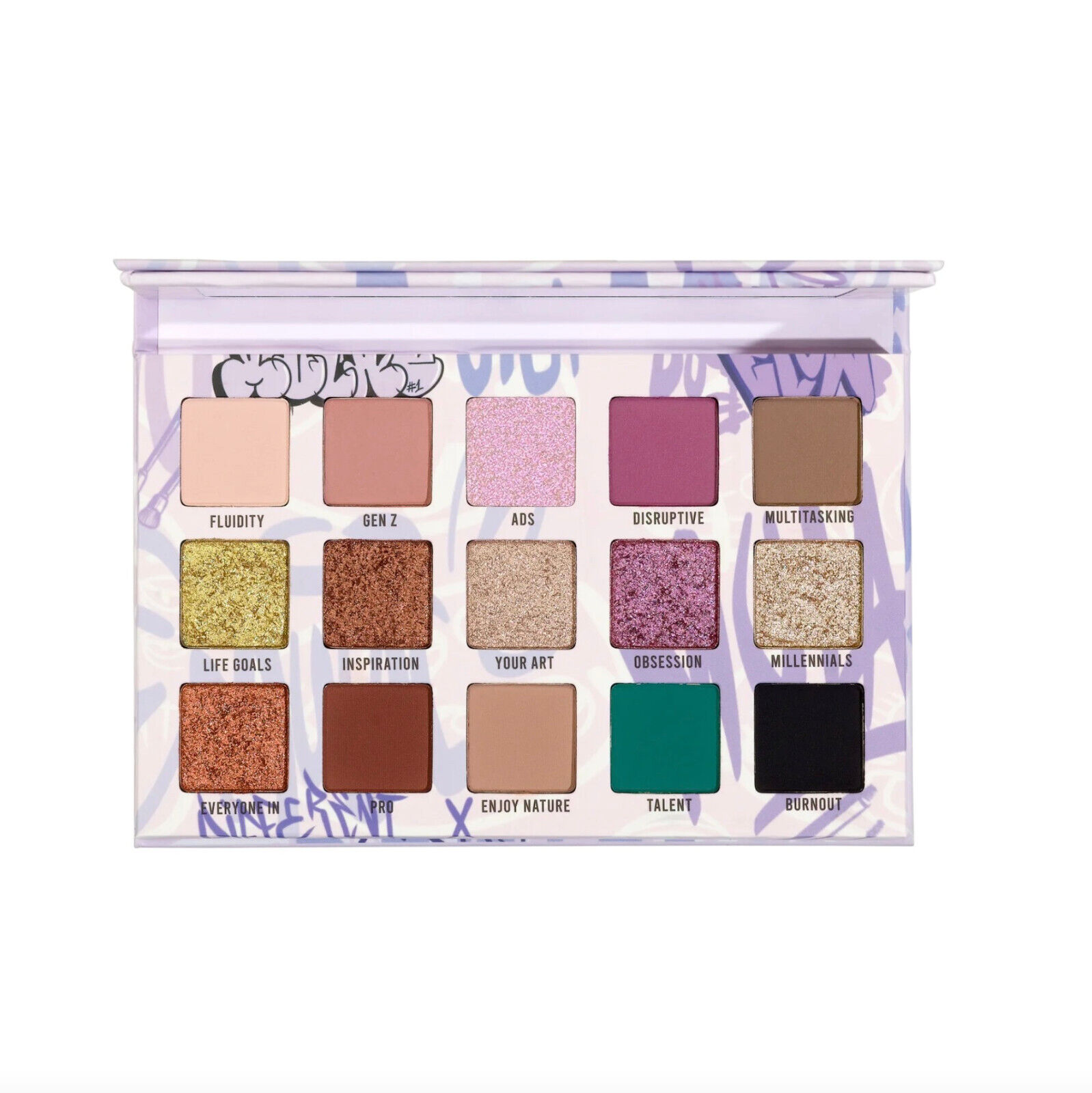 Mulac Cosmetics HB MULAC 10th anniversary collection DIFFERENT X Palette