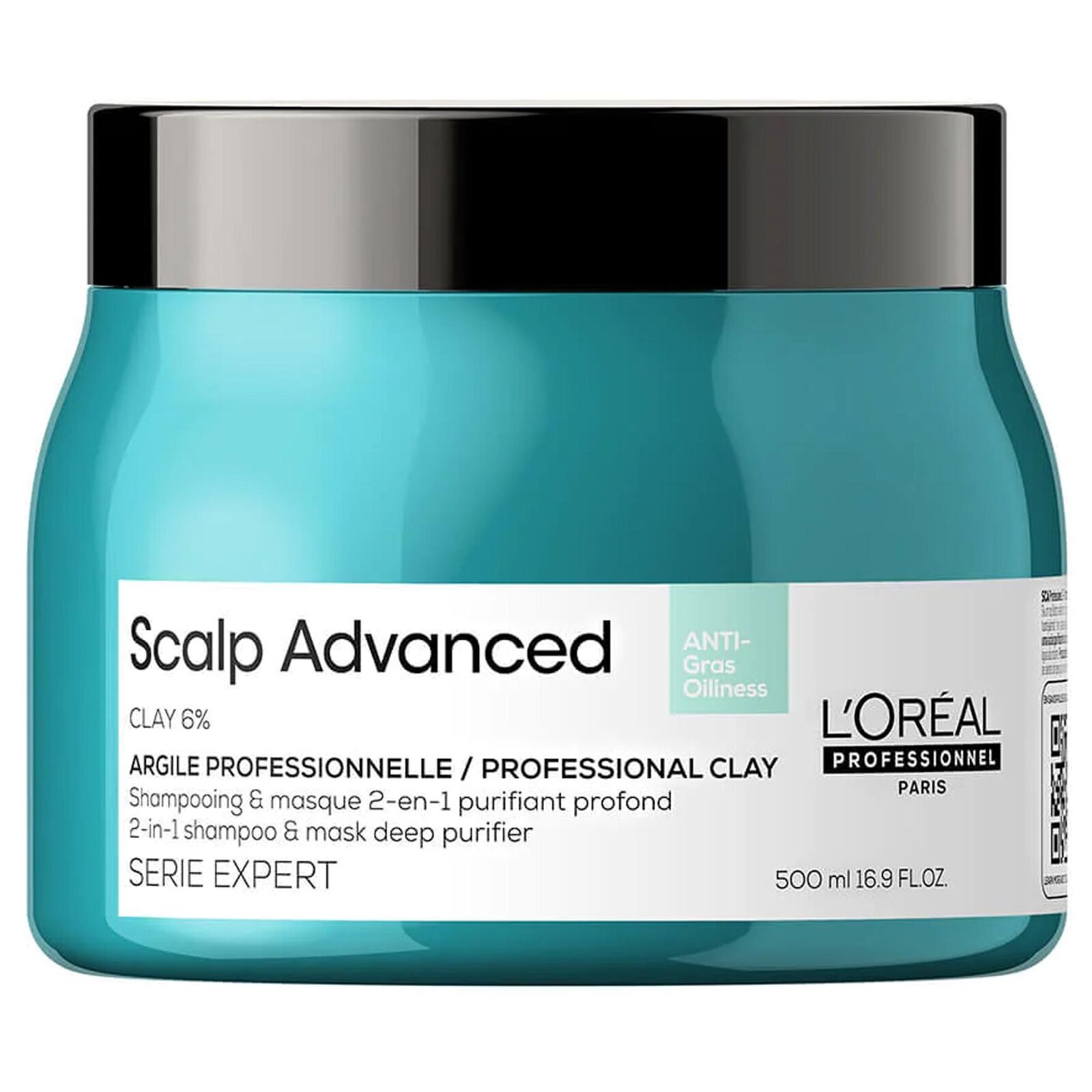 Loreal Expert Scalp Advance Anti Grass Oilness Maschera - 500ml