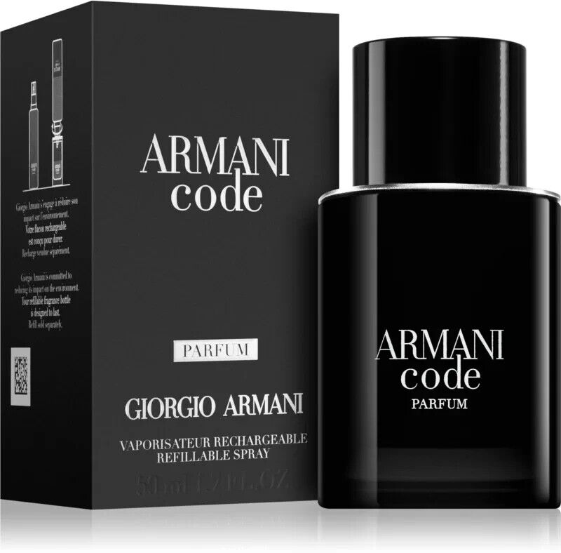 Giorgio Armani Armani Code Parfum 50 Ml Ricaricabile Profumo Uomo
