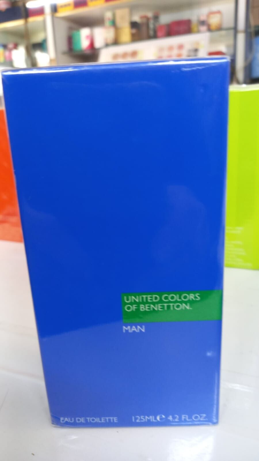 United Colors of Benetton MAN Eau de Toilette EDT 125 mL NUOVO RARO VINTAGE SPRA