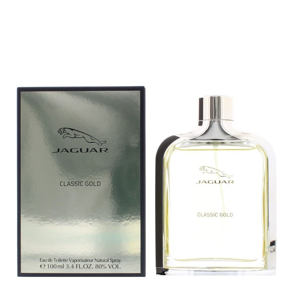 Jaguar Classic Gold Eau de Toilette - 100ml Long Lasting Men's Fragrance