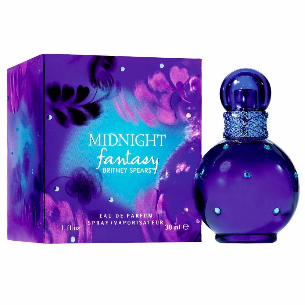 BRITNEY SPEARS MIDNIGHT FANTASY Eau De Parfum 30 Ml Perfume Woman Profumo Donna