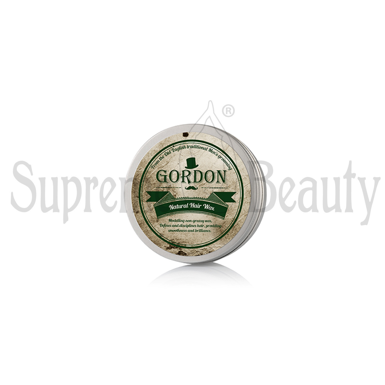 GORDON NATURAL HAIR WAX CERA MODELLANTE CAPELLI NATURALE PARRUCCHIERE BARBIERE