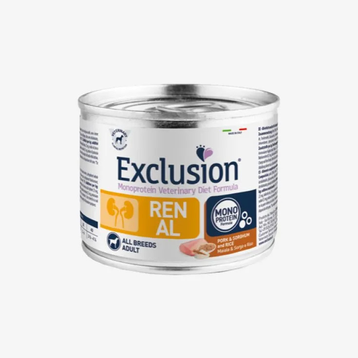 Exclusion Renal Pork Sorghum Rice 200 Gr