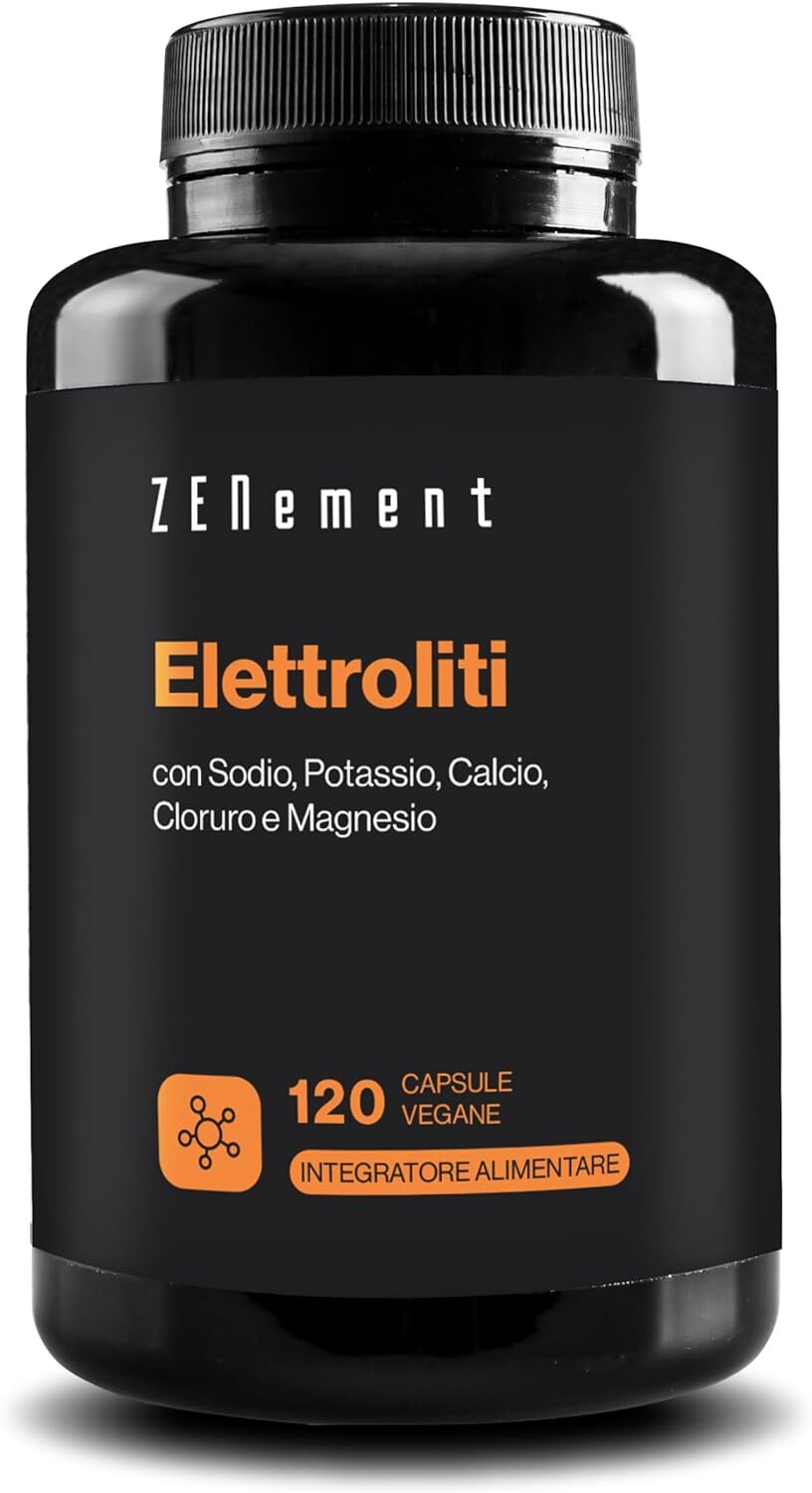 Integratore Complex 5 Elettroliti Cloruro Sodio Potassio Calcio Magnesio Citrato