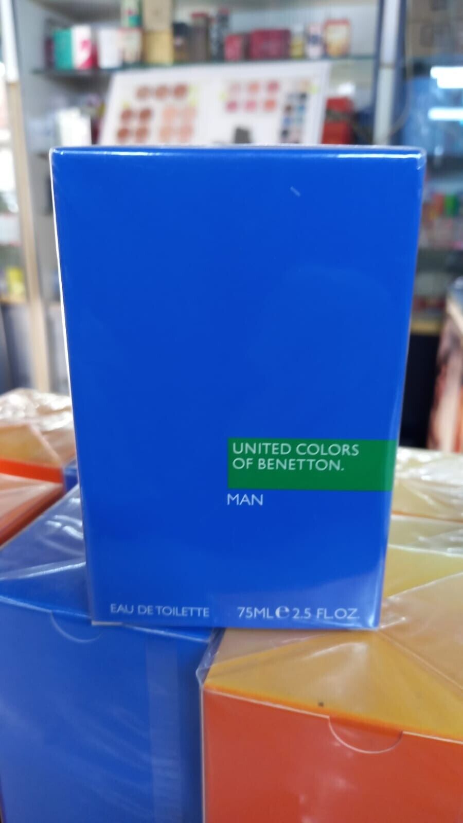 United Colors of Benetton MAN Eau de Toilette EDT 75 mL NUOVO RARO VINTAGE SPRAY