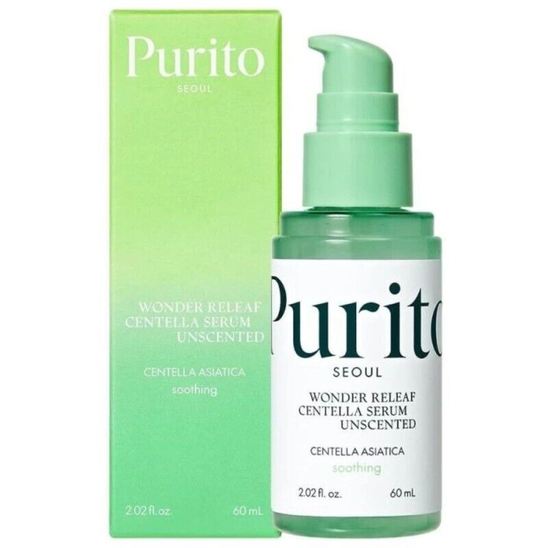 Purito Seoul Recovery Serum Wonder Releaf Centella Non profumato, 60ml