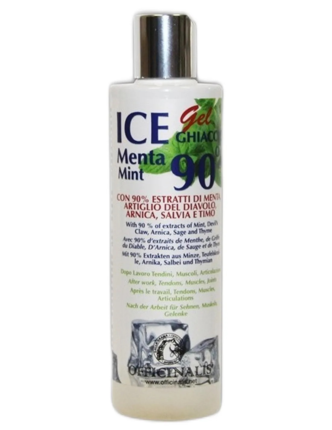 Officinalis icementa-mint gel 90% 250 ml