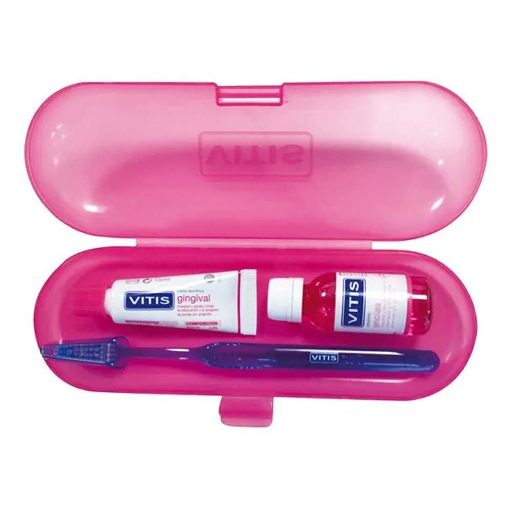 Vitis Gingival - Kit Dentifricio 15ml + Collutorio 30ml + Spazzolino