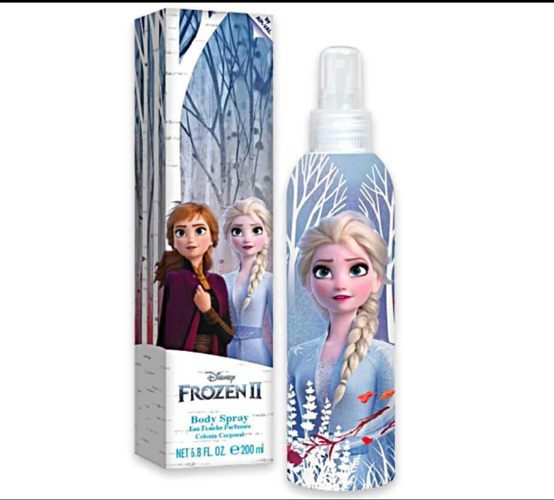 Disney FROZEN Colonia Corporal BODY SPRAY fragranza idea regalo bambina 200ml