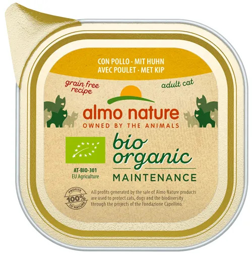 Almo Cat Biorganic 85 Gr Pollo