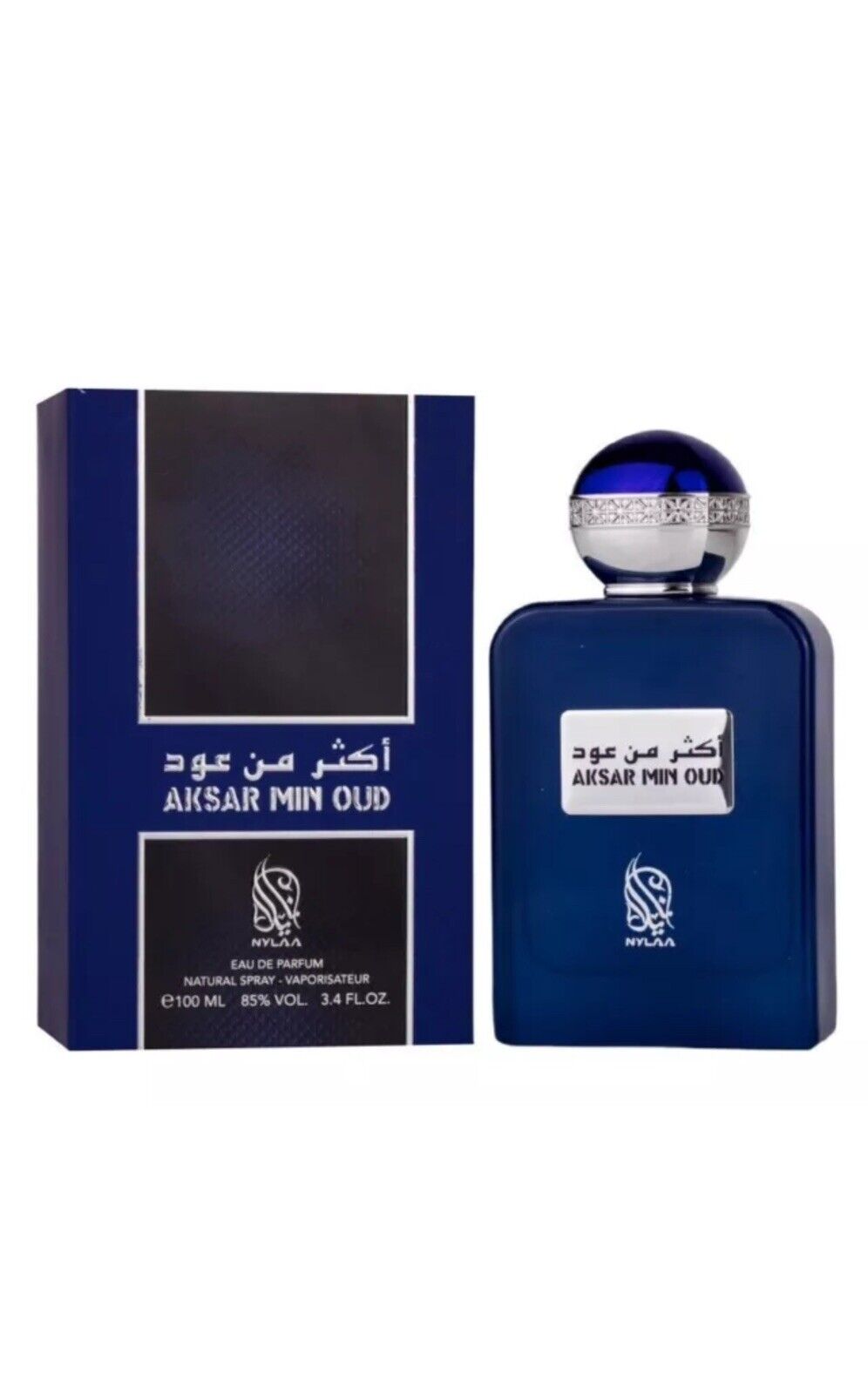 Aksar Min Oud 100ml Nylaa Eau de Parfum - Unisex