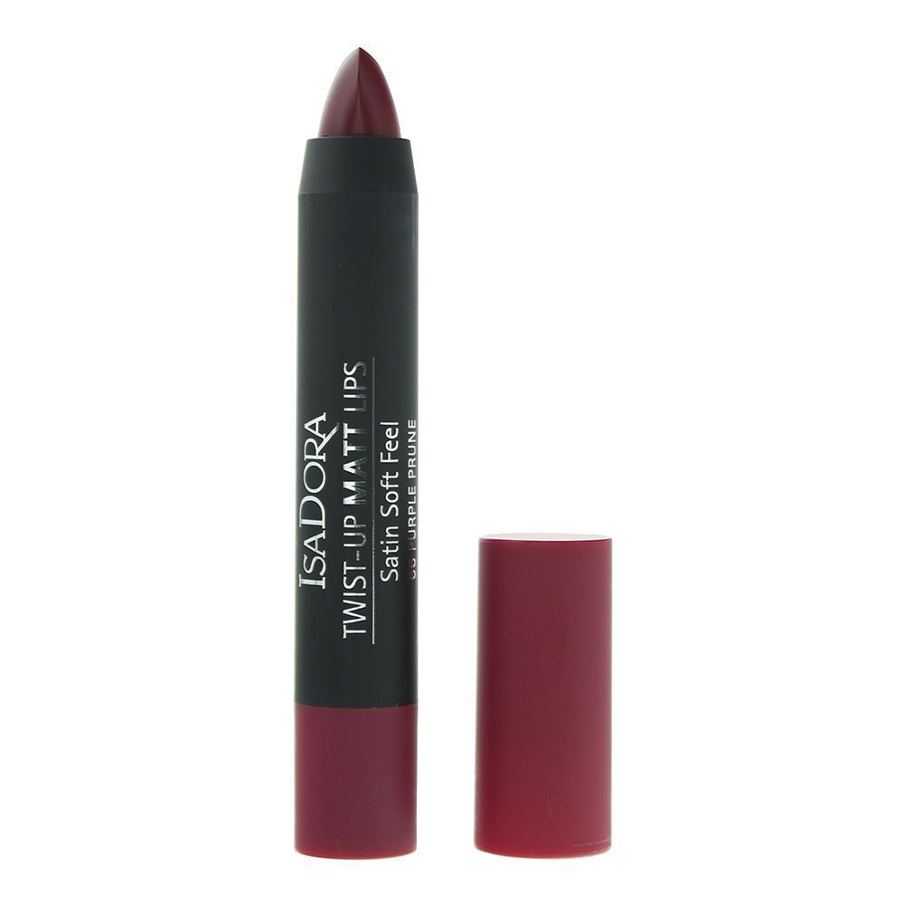 Isadora Twist-Up Matt Lips 66 Purple Prune 3.3g For Her Women Femme