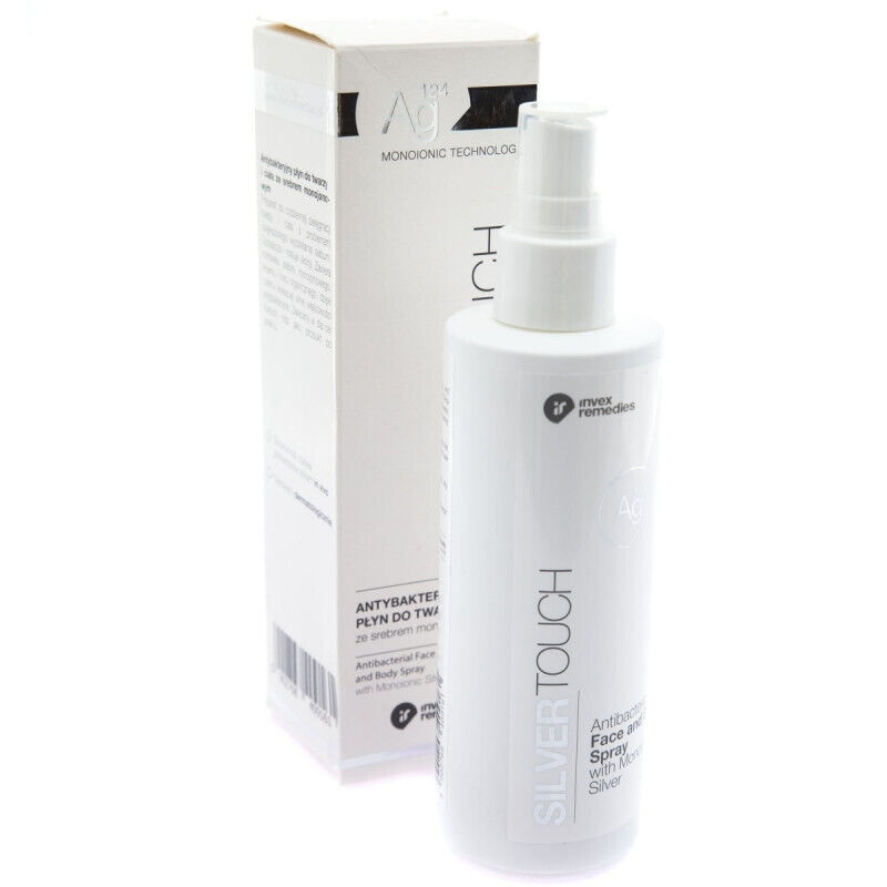 Invex Rimedi Lozione antibatterica per viso e corpo Ag124, 200 ml