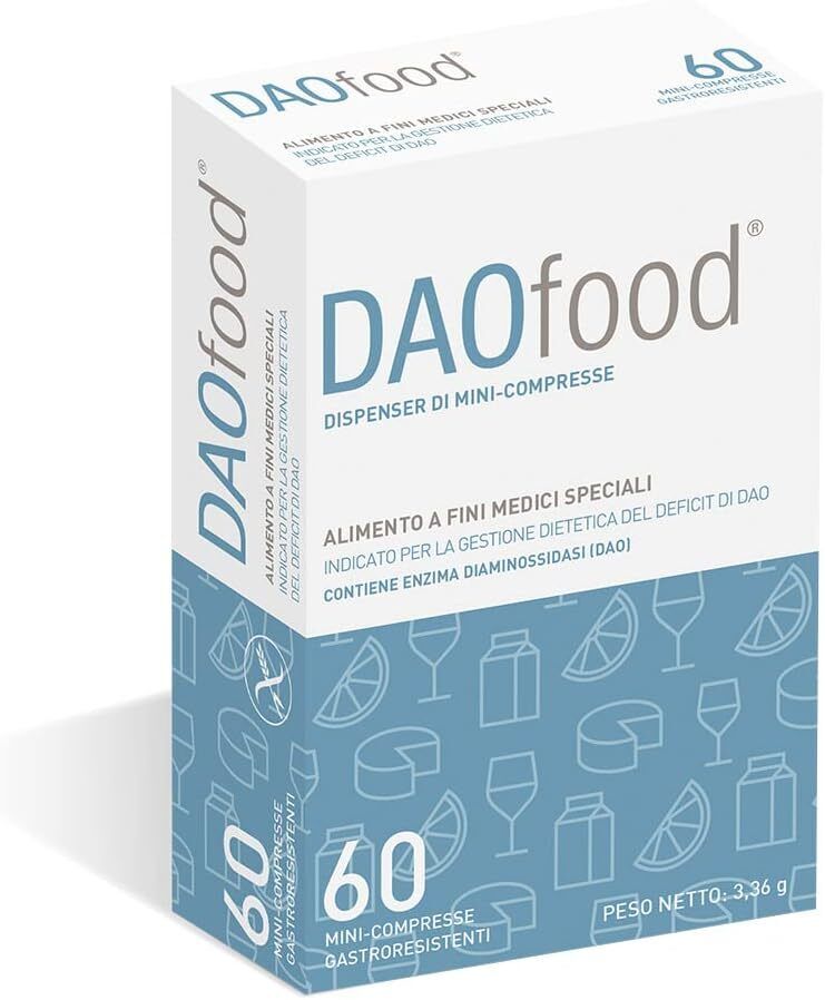 DAOfood - Gestione di Deficit DAO - Dispenser 60 Mini compresse...