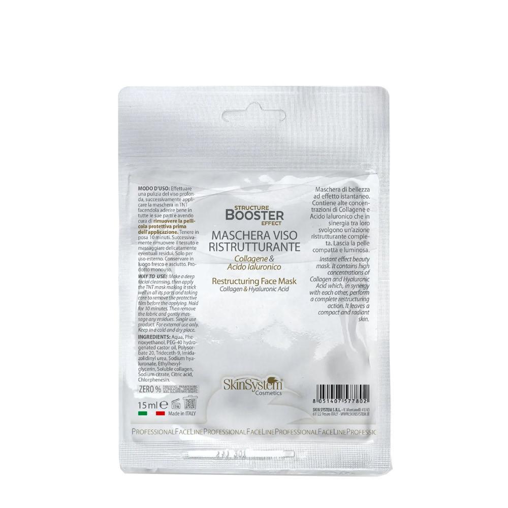 SkinSystem Restructuring Face Mask 15ml - maschera viso ristrutturante
