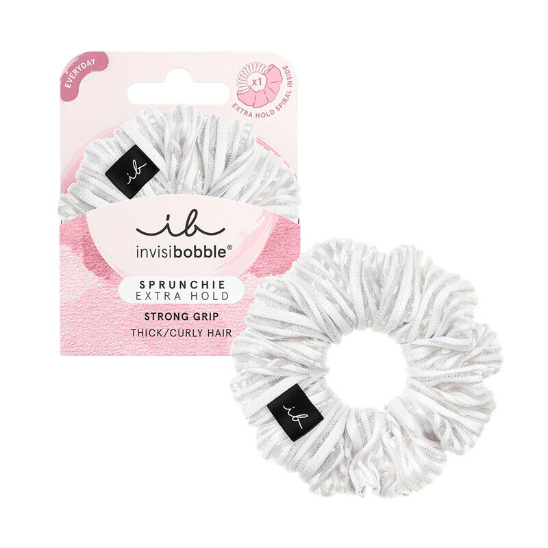 INVISIBOBBLE Sprunchie Extra Hold Pure White