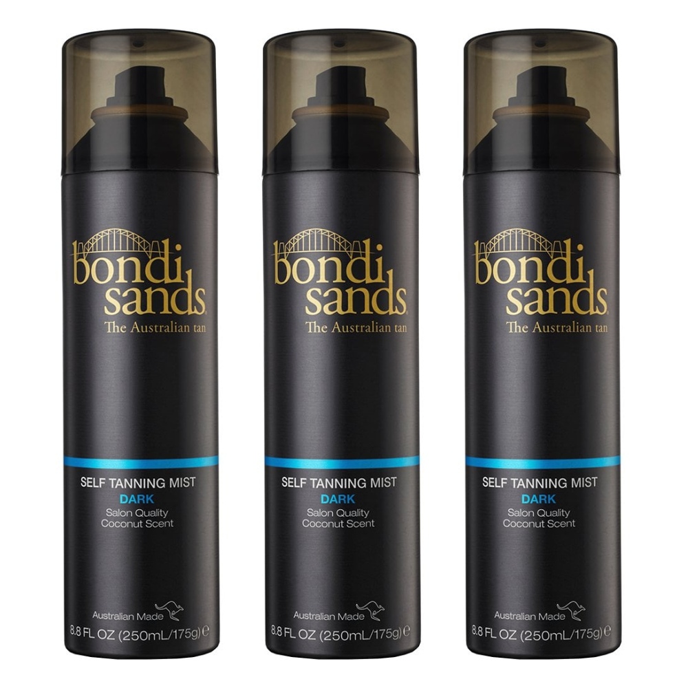 Bondi Sands Self Tanning Mist - Dark 250ml x3