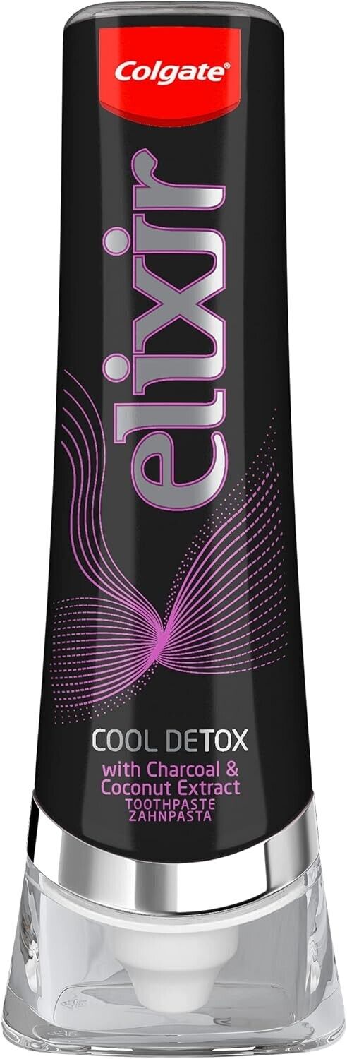 Colgate Elixir Cool Detox Dentifricio con carbone attivo 80 ml INTROVABILE