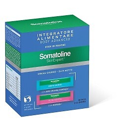 Somatoline body advanced 14 stick drena giorno + 14 stick slim notte