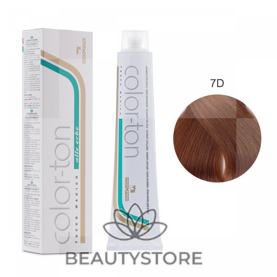 TOCCO MAGICO COLOR-TON TINTA CAPELLI BIONDO DORATO 7D